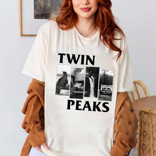 Twin Peak T-Shirt, Twin Peak Shirt, Twin Peak Tees, Hip hop Graphic, Unisex Shirt, Bootleg Retro 90’s Fans Gift, Trendy Shirt, Gifts Men