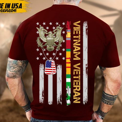 Vietnam Veteran Shirt, Veterans Day Gift, Vietnam Veteran T-Shirt, US Military Shirt, Patriotic Shirt For Father, Patriotic Fathers Day Gift