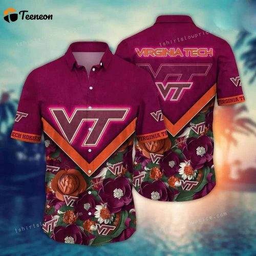 Virginia Tech Hokies  Hawaii Shirt Gift For Men Women