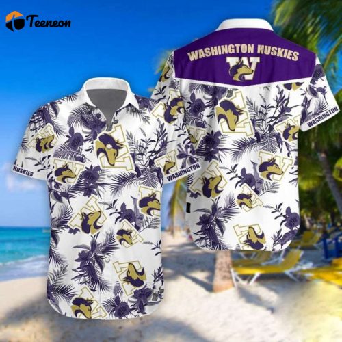 Washington Huskies Hawaii Shirt, Best Gift For Men And Women