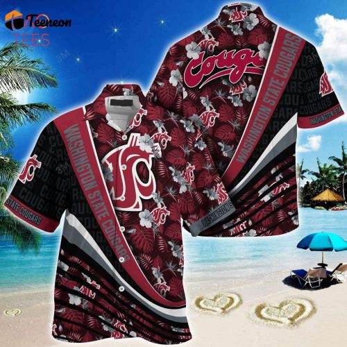 Washington State Cougars  Hawaii Shirt, Best Gift For Men And Women