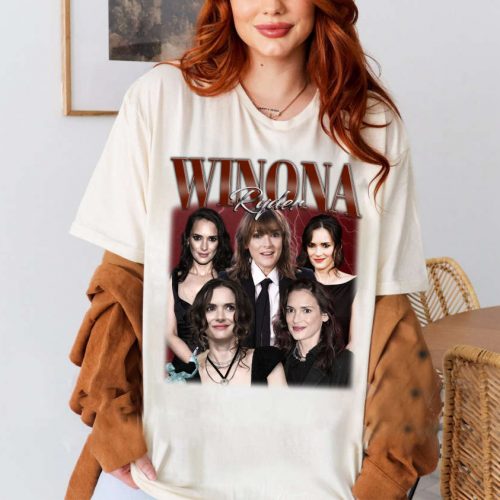 Winona Ryder Shirt, Winona Ryder Shirt, Winona Ryder Tees, Comfort Color Shirt, Trendy Shirt, Retro Shirt, Style T-Shirt