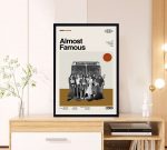 Almost Famous Movie Poster for Home Decor Gift – Cameron Crowe – Retro Movie Poster for Home Decor Gift – Minimalist Art – Vintage Poster for Home Decor Gift – Modern Art – Wall Decor – Home Decor