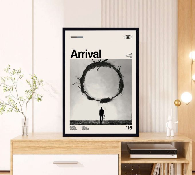 Arrival Movie Poster for Home Decor Gift – Denis Villeneuve – Retro Movie Poster for Home Decor Gift – Minimalist Art – Vintage Poster for Home Decor Gift – Modern Art – Wall Decor – Home Decor