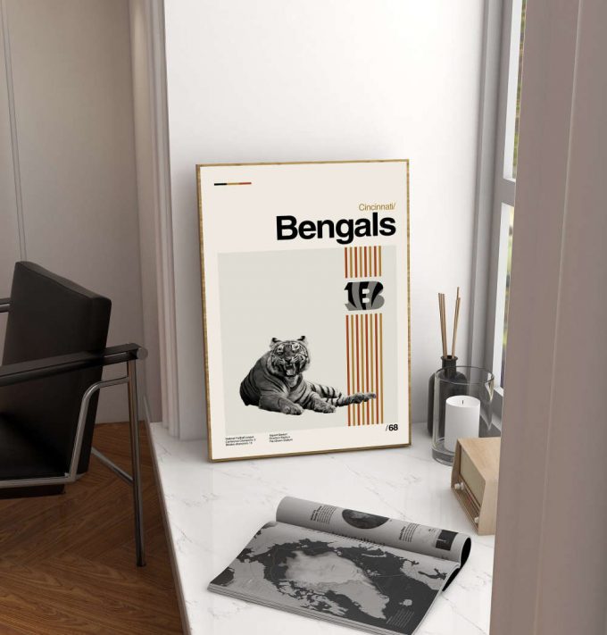 Bengals Poster for Home Decor Gift – Bengals Movie – Retro Movie Poster for Home Decor Gift – Minimalist Art – Vintage Poster for Home Decor Gift – Modern Art – Wall Decor – Home Decor