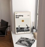 Breaking Bad Poster for Home Decor Gift – Vince Gilligan – Retro Movie Poster for Home Decor Gift – Minimalist Art – Vintage Poster for Home Decor Gift – Modern Art – Wall Decor – Home Decor