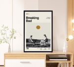 Breaking Bad Poster for Home Decor Gift – Vince Gilligan – Retro Movie Poster for Home Decor Gift – Minimalist Art – Vintage Poster for Home Decor Gift – Modern Art – Wall Decor – Home Decor