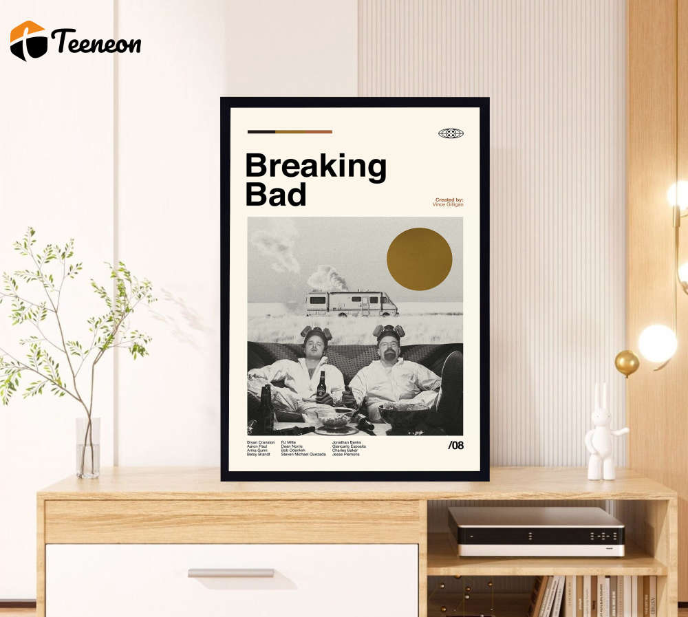 Breaking Bad Poster for Home Decor Gift – Vince Gilligan – Retro Movie Poster for Home Decor Gift – Minimalist Art – Vintage Poster for Home Decor Gift – Modern Art – Wall Decor – Home Decor Breaking Bad Poster for Home Decor Gift – Vince Gilligan – Retro Movie Poster for Home Decor Gift – Minimalist Art – Vintage Poster for Home Decor Gift – Modern Art – Wall Decor – Home Decor