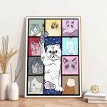 Cat Eras Tour Poster for Home Decor Gift, Taylor Cat, Olivia Cat, taylor version Cat Vintage Poster for Home Decor Gift