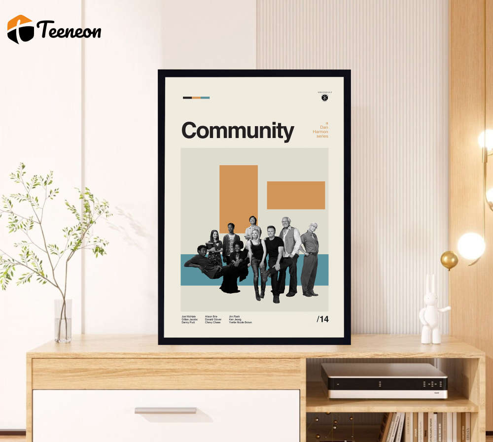 Community Movie – Dan Harmon – Retro Movie Poster for Home Decor Gift – Minimalist Art – Vintage Poster for Home Decor Gift – Modern Art – Wall Decor – Home Decor Community Movie – Dan Harmon – Retro Movie Poster for Home Decor Gift – Minimalist Art – Vintage Poster for Home Decor Gift – Modern Art – Wall Decor – Home Decor