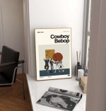 Cowboy Bebop  Movie – Yoko Kanno – Retro Movie Poster for Home Decor Gift – Minimalist Art – Vintage Poster for Home Decor Gift – Modern Art – Wall Decor – Home Decor