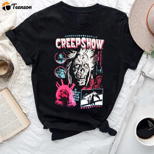 Creepshow Horror Movie T-Shirt: Fan Gifts Vintage & Scary Series Shirt