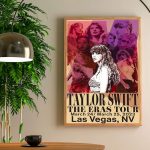 Custom Date and City Eras Tour Poster for Home Decor Gift, Taylor Eras Tour Poster for Home Decor Gift, Custom Poster for Home Decor Gift, Taylor Vintage 2023 Concert Poster for Home Decor Gift, swiftiee Gifts