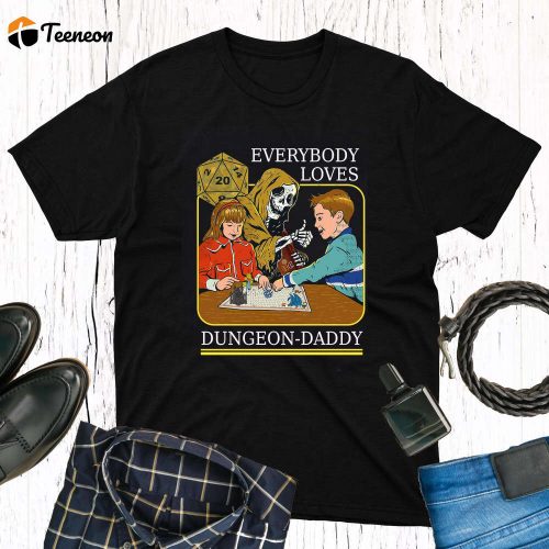 Dungeon Daddy Vintage T-Shirt: For Dungeons And Randomness Players