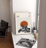 Fantastic Mr Fox Poster for Home Decor Gift – Wes Anderson – Minimalist Poster for Home Decor Gift – Retro Poster for Home Decor Gift – Vintage inspired – Midcentury Art – Wall Decor – Gifts for him