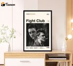 Fight Club Poster for Home Decor Gift – David Fincher Film – Minimalist Poster for Home Decor Gift – Retro Poster for Home Decor Gift – Vintage inspired – Midcentury Art – Wall Decor – Gifts for him