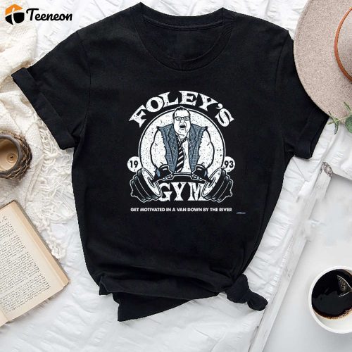 Foleys Gym Weightlifting T-Shirt: Vintage SNL Chris Farley Shirt