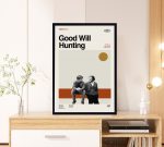 Good Will Hunting Movie Poster for Home Decor Gift – Matt Damon Film – Retro Poster for Home Decor Gift – Minimalist Art – Vintage Poster for Home Decor Gift – Modern Art – Wall Decor – Home Decor