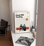 Good Will Hunting Movie Poster for Home Decor Gift – Matt Damon Film – Retro Poster for Home Decor Gift – Minimalist Art – Vintage Poster for Home Decor Gift – Modern Art – Wall Decor – Home Decor