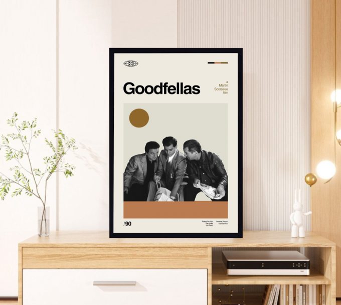 Goodfellas Movie Poster for Home Decor Gift – Martin Scorsese Film – Retro Poster for Home Decor Gift – Minimalist Art – Vintage Poster for Home Decor Gift