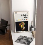 Infinity War Poster for Home Decor Gift – Avengers Film – Classic Poster for Home Decor Gift – Retro Poster for Home Decor Gifts – Minimal Movie Art – Modern Vintage – Move Gifts – Favorite Movie