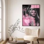 Lana Del Rey Poster for Home Decor Gift, Vintage Music Poster for Home Decor Gift
