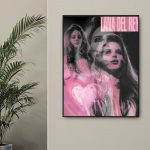 Lana Del Rey Poster for Home Decor Gift, Vintage Music Poster for Home Decor Gift