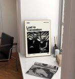 Lost In Translation Poster for Home Decor Gift – Bill Murray Film – Minimalist Poster for Home Decor Gift – Retro Movie Poster for Home Decor Gift – Vintage inspired – Midcentury Art – Gifts for him