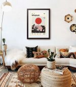 Mid Century Modern Whiplash Poster for Home Decor Gifts, Retro Movie Print, Modern Vintage Movie Poster for Home Decor Gift