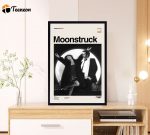 Moonstruck Movie Poster for Home Decor Gift – Norman Jewison Film – Classic Movie Poster for Home Decor Gift – Retro Poster for Home Decor Gifts – Minimal Movie Art – Modern Vintage – Favorite Movie