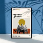 Napoleon Dynamite Poster for Home Decor Gift, Movie Poster for Home Decor Gift, Retro Modern Art, Midcentury Art, Vintage Poster for Home Decor Gift