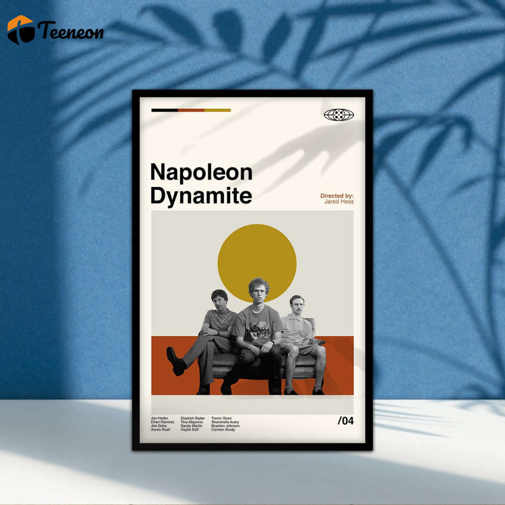 Napoleon Dynamite Poster for Home Decor Gift, Movie Poster for Home Decor Gift, Retro Modern Art, Midcentury Art, Vintage Poster for Home Decor Gift, Wall Decor, Minimal Movie Art, Retro Movie Napoleon Dynamite Poster for Home Decor Gift, Movie Poster for Home Decor Gift, Retro Modern Art, Midcentury Art, Vintage Poster for Home Decor Gift, Wall Decor, Minimal Movie Art, Retro Movie