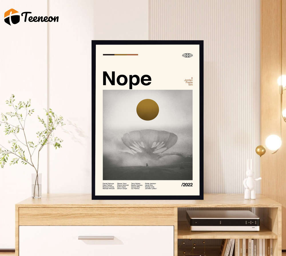Nope Movie Poster for Home Decor Gift – Jordan Peele Film – Classic Movie Poster for Home Decor Gift – Retro Poster for Home Decor Gifts – Minimal Movie Art – Modern Vintage – Favorite Movie Nope Movie Poster for Home Decor Gift – Jordan Peele Film – Classic Movie Poster for Home Decor Gift – Retro Poster for Home Decor Gifts – Minimal Movie Art – Modern Vintage – Favorite Movie