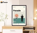 Parasite Poster for Home Decor Gift – Boong Jooh Ho Film – Classic Movie Poster for Home Decor Gift – Retro Poster for Home Decor Gifts – Minimal Movie Art – Modern Vintage – Favorite Movie