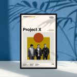 Project X Poster for Home Decor Gift, Movie Poster for Home Decor Gift, Retro Modern Poster for Home Decor Gift, Vintage Movie Poster for Home Decor Gift, Minimalist Art, Wall Decor, Wall Art, Project X Print