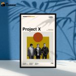 Project X Poster for Home Decor Gift, Movie Poster for Home Decor Gift, Retro Modern Poster for Home Decor Gift, Vintage Movie Poster for Home Decor Gift, Minimalist Art, Wall Decor, Wall Art, Project X Print