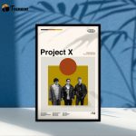Project X Poster for Home Decor Gift, Movie Poster for Home Decor Gift, Retro Modern Poster for Home Decor Gift,  Minimalist Art, Wall Decor, Wall Art, Project X Print