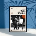 Pulp Fiction Poster for Home Decor Gift, Art Print, Poster for Home Decor Gift Print, Movie Print, Film Wall Art, Minimalist Art, Wall Art,  Wall Decor, Poster for Home Decor Gift Print, Custom Poster for Home Decor Gift