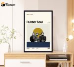 Rubber Soul Poster for Home Decor Gift – The Beatles Film – Classic Poster for Home Decor Gift – Retro Poster for Home Decor Gifts – Minimal Art – Modern Vintage – Move Gifts – Favorite Movie