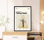 Talking Heads Poster for Home Decor Gift – Stop Making Sense Film – Found a Job – Retro Movie Poster for Home Decor Gift – Minimalist Art – Vintage Poster for Home Decor Gift – Modern Art – Wall Decor