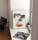 The Goonies Movie Poster for Home Decor Gift – Richard Donner Film – Retro Movie Poster for Home Decor Gift – Minimalist Art – Vintage Poster for Home Decor Gift – Modern Art – Wall Decor – Home Decor