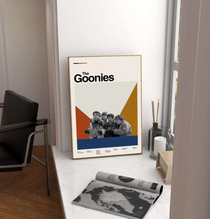 The Goonies Movie Poster for Home Decor Gift – Steven Spielberg Film – Retro Poster for Home Decor Gift – Minimalist Art – Vintage Poster for Home Decor Gift – Modern Art – Wall Decor – Home Decor