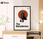 The Mandalorian Movie – George Lucas Film – Retro Movie Poster for Home Decor Gift – Minimalist Art – Vintage Poster for Home Decor Gift – Modern Art – Wall Decor – Home Decor