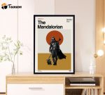 The Mandalorian Movie – Star Wars Film – Retro Movie Poster for Home Decor Gift – Minimalist Art – Vintage Poster for Home Decor Gift – Modern Art – Wall Decor – Home Decor