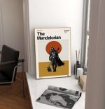 The Mandalorian Movie – Star Wars Film – Retro Movie Poster for Home Decor Gift – Minimalist Art – Vintage Poster for Home Decor Gift – Modern Art – Wall Decor – Home Decor