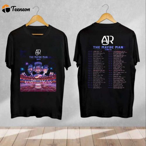 AJR 2024 Maybe Man Tour Shirt – Official Fan Merch & Gifts