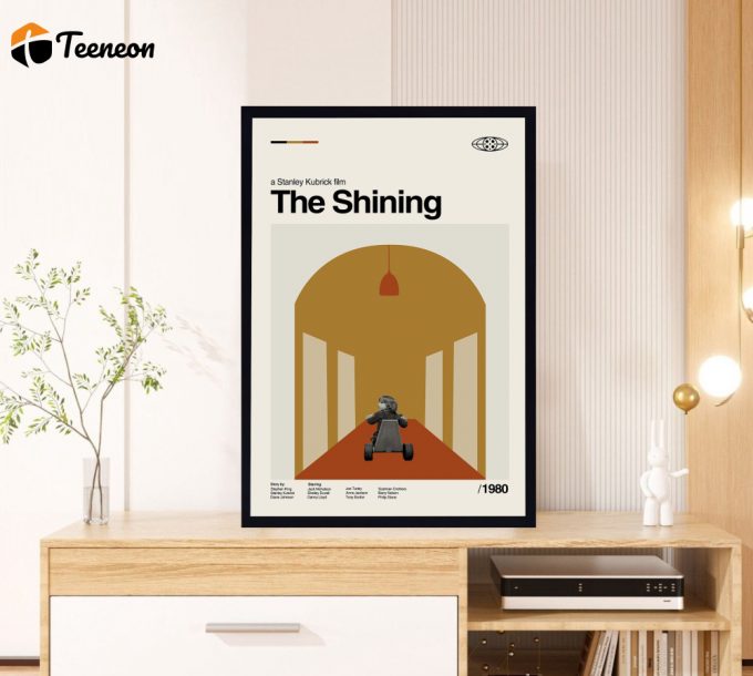 The Shining Movie Poster for Home Decor Gift – Stanley Kubrick Film – Classic Movie Poster for Home Decor Gift – Minimal Art – Modern Vintage – Move Gifts – Favorite Movie