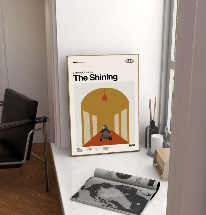 The Shining Movie Poster for Home Decor Gift – Stanley Kubrick Film – Classic Movie Poster for Home Decor Gift – Minimal Art – Modern Vintage – Move Gifts – Favorite Movie