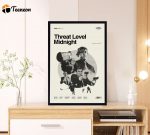 Threat Level Midnight Movie – Michael Scott Film – Classic Movie Poster for Home Decor Gift – Minimal Art – Modern Vintage – Move Gifts – Favorite Movie