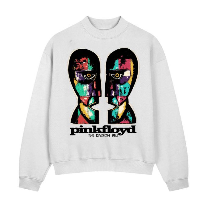 Vintage Pink Floyd Division Bell Colored Drawing Art Shirt